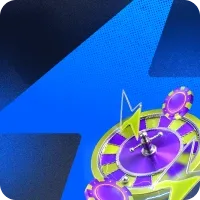 Ícono de casino en vivo de jugabet.cl, con una ruleta vista en perspectiva.