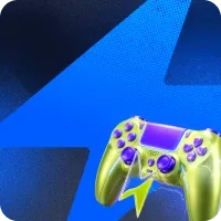 Mosaico «Esports» de jugabet.cl con un joystick verde atravesado por un rayo.